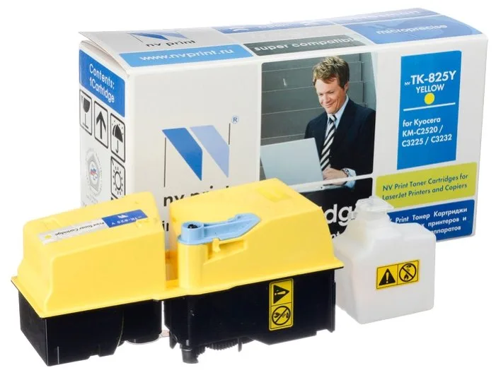 Картридж NV Print TK-825Y в Москве Картридж NV Print TK-825Y в Москве