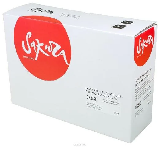 Картридж Sakura CE255X в Москве Картридж Sakura CE255X в Москве