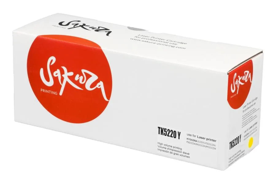 Картридж Sakura TK5220Y в Москве Картридж Sakura TK5220Y в Москве