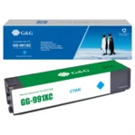 Cartridge G&G 991X для HP PageWide Managed, (16 000стр.), голубой (аналог X4D10AC,M0K06XC,M0J90AE) в Москве Cartridge G&G 991X для HP PageWide Managed, (16 000стр.), голубой (аналог X4D10AC,M0K06XC,M0J90AE) в Москве