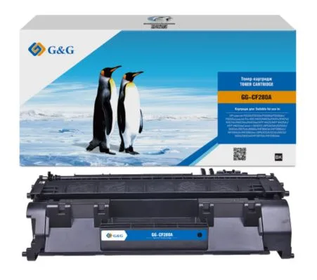 Cartridge G&G 80A для HP LJ P2035/P2055/M401/M425;CANON LBP6300dn/6310dn/6650dn/6670 (2 700стр.) (аналог CF280A) в Москве Cartridge G&G 80A для HP LJ P2035/P2055/M401/M425;CANON LBP6300dn/6310dn/6650dn/6670 (2 700стр.) (аналог CF280A) в Москве