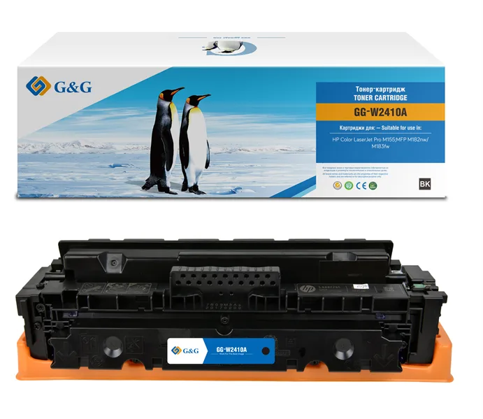 Cartridge G&G 216A для HP CLJ Pro M155;M182nw/M183fw, с чипом (1 050стр.), черный (аналог W2410A) в Москве Cartridge G&G 216A для HP CLJ Pro M155;M182nw/M183fw, с чипом (1 050стр.), черный (аналог W2410A) в Москве