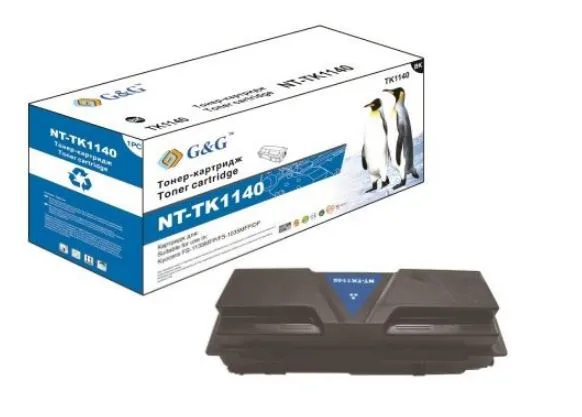 G&G toner cartridge for Kyocera FS-1135MFP/M2035DN/M2535DN 7 200 pages with chip TK-1140 1T02ML0NLC гарантия 12 мес. в Москве G&G toner cartridge for Kyocera FS-1135MFP/M2035DN/M2535DN 7 200 pages with chip TK-1140 1T02ML0NLC гарантия 12 мес. в Москве