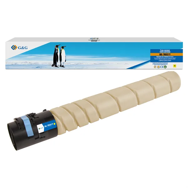 G&G toner-cartridge for Konica Minolta bizhub C224e/C284/C284e/C364/C364e yellow without chip 25000 pages TN-321Y A33K250 гарантия 12 мес. в Москве G&G toner-cartridge for Konica Minolta bizhub C224e/C284/C284e/C364/C364e yellow without chip 25000 pages TN-321Y A33K250 гарантия 12 мес. в Москве