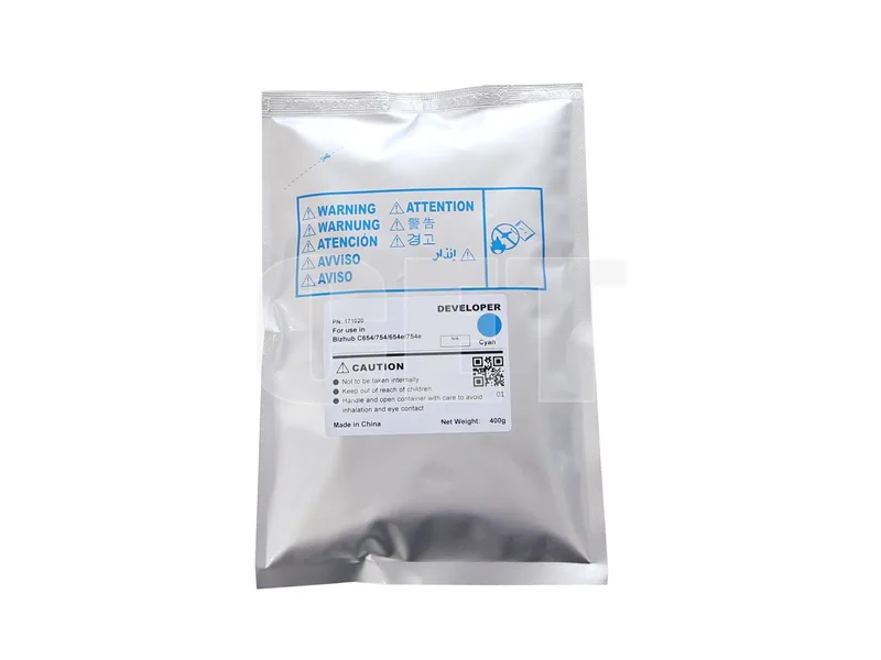 Девелопер для KONICA MINOLTA Bizhub C654/C754/C654e/C754e (CET) Cyan, 400г, 155000 стр., CET171020 в Москве Девелопер для KONICA MINOLTA Bizhub C654/C754/C654e/C754e (CET) Cyan, 400г, 155000 стр., CET171020 в Москве
