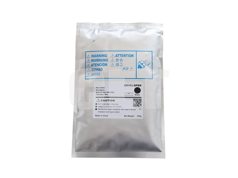 Девелопер для KONICA MINOLTA Bizhub 654/754/C654/C754/C654e/C754e (CET) Black, 470г, 1200000 стр., CET171019 в Москве Девелопер для KONICA MINOLTA Bizhub 654/754/C654/C754/C654e/C754e (CET) Black, 470г, 1200000 стр., CET171019 в Москве