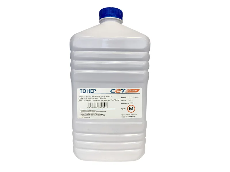 Тонер (CPT) + носитель CE28 TN-324M для KONICA MINOLTA Bizhub C258/308/368 (Japan) Magenta, 550г/бут, CET111054550, TN-324M в Москве Тонер (CPT) + носитель CE28 TN-324M для KONICA MINOLTA Bizhub C258/308/368 (Japan) Magenta, 550г/бут, CET111054550, TN-324M в Москве