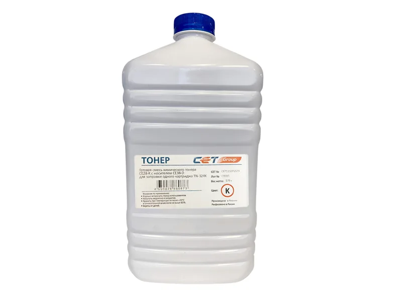 Тонер (CPT) + носитель CE28 TN-324K для KONICA MINOLTA Bizhub C258/308/368 (Japan) Black, 579г/бут, CET111072579, TN-324K в Москве Тонер (CPT) + носитель CE28 TN-324K для KONICA MINOLTA Bizhub C258/308/368 (Japan) Black, 579г/бут, CET111072579, TN-324K в Москве