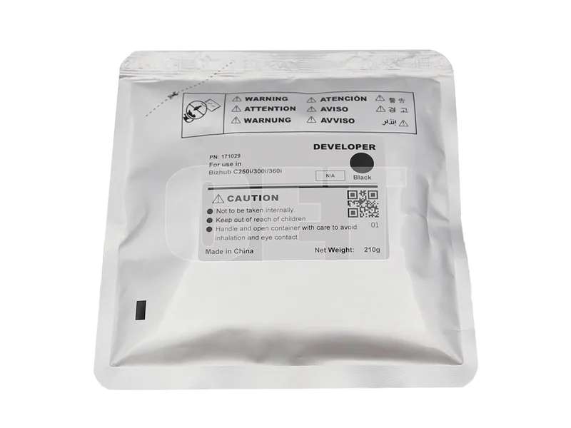 Девелопер для KONICA MINOLTA Bizhub C250i/300i/360i (CET) Black, 210г, 1000000 стр., CET171029 в Москве Девелопер для KONICA MINOLTA Bizhub C250i/300i/360i (CET) Black, 210г, 1000000 стр., CET171029 в Москве