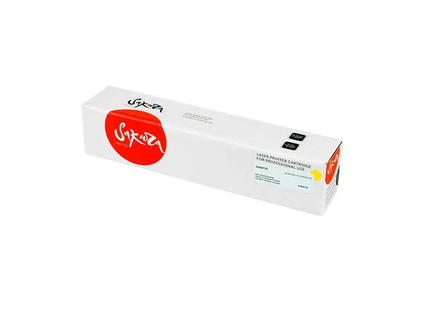 Картридж Sakura SA44469752 (желтый)