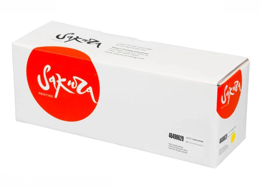 Картридж Sakura SA46490629 (желтый)