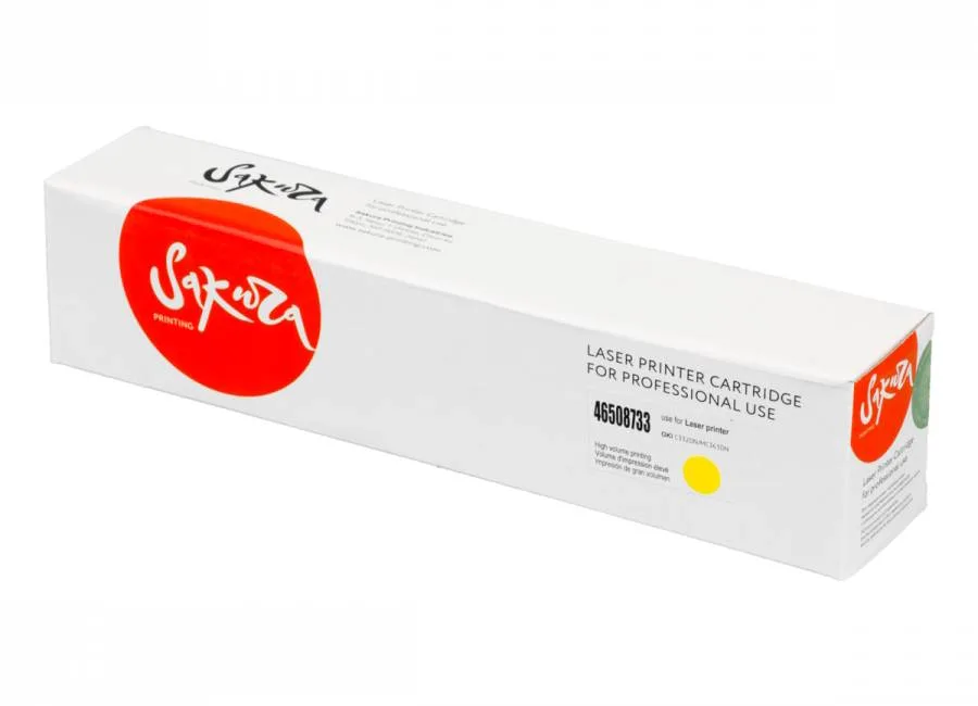 Картридж Sakura SA46508733 (желтый)