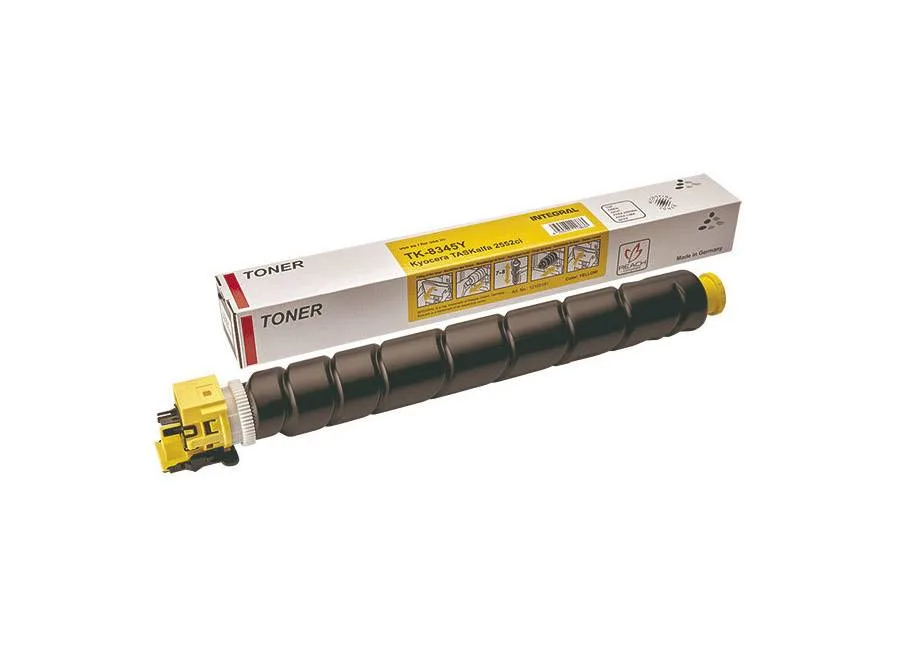 Тонер-картридж Integral TK-8345Y с чипом для Kyocera в Москве Тонер-картридж Integral TK-8345Y с чипом для Kyocera в Москве