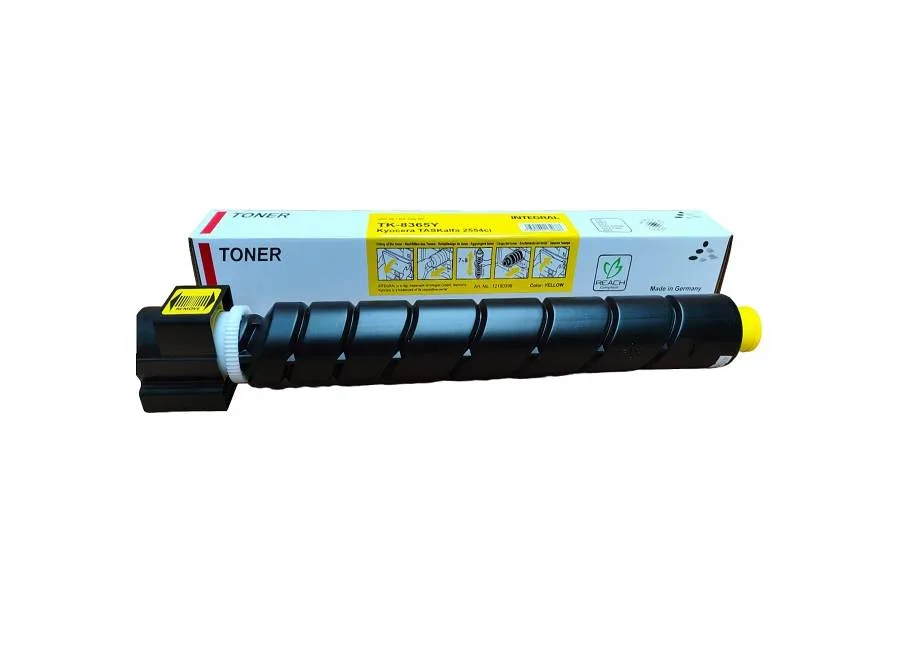 Тонер-картридж Integral TK-8365Y с чипом для Kyocera в Москве Тонер-картридж Integral TK-8365Y с чипом для Kyocera в Москве