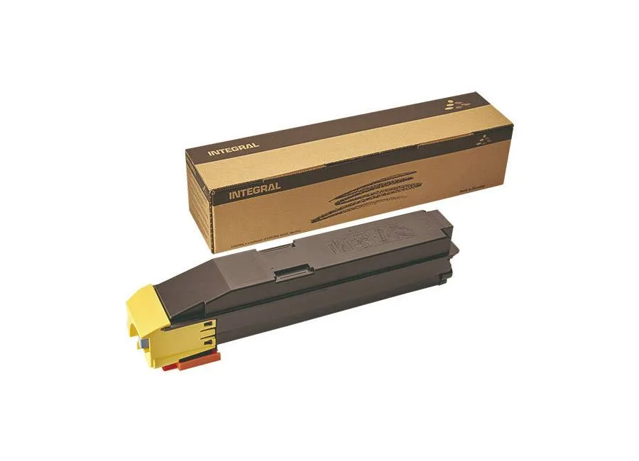 Тонер-картридж Integral TK-8505Y с чипом для Kyocera в Москве Тонер-картридж Integral TK-8505Y с чипом для Kyocera в Москве